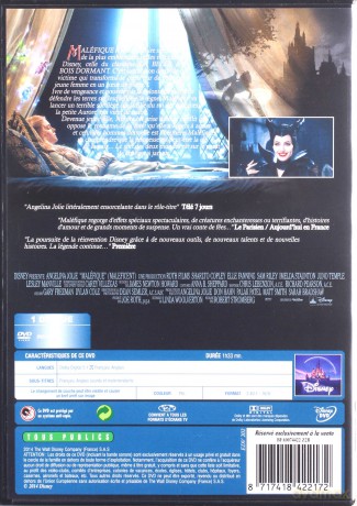 Maleficent (Czarownica) (Disney) [Blu-Ray]