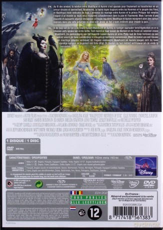 Maleficent 1-2 (Czarownica 1-2) (Disney) [DVD]