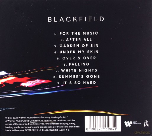 Blackfield: For the Music [CD]