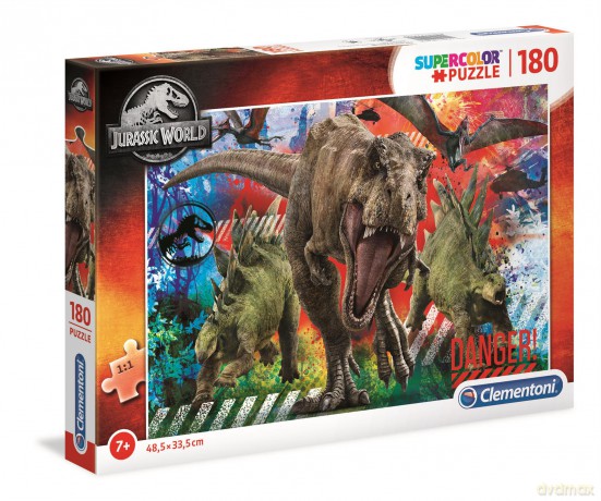 CLEMENTONI 180 el. Jurassic World [PUZZLE]