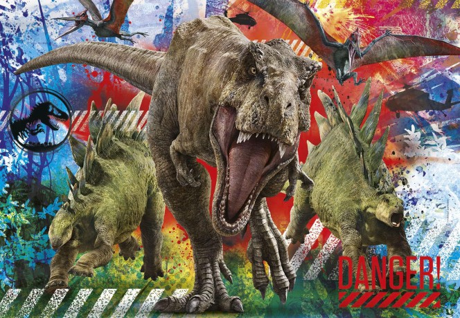 CLEMENTONI 180 el. Jurassic World [PUZZLE]