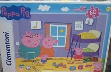 CLEMENTONI 24 el. Maxi Świnka Peppa [PUZZLE]
