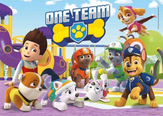 CLEMENTONI 2x20 el. PAW PATROL / Psi Patrol [PUZZLE]