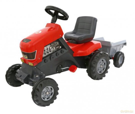 Polesie Jeździk traktor Turbo z naczepą