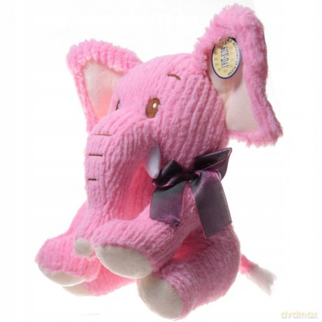 Słoń z kokardkę 2 kolory 40 cm