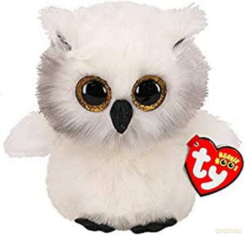 TY BEANIE BOOS Austin biała sowa 24 cm