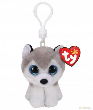 TY BEANIE BOOS Clip Buff husky 8,5 cm
