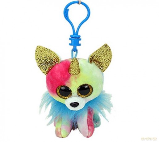 TY BEANIE BOOS Clip Yips chihuahua jednorożec 8,5 cm