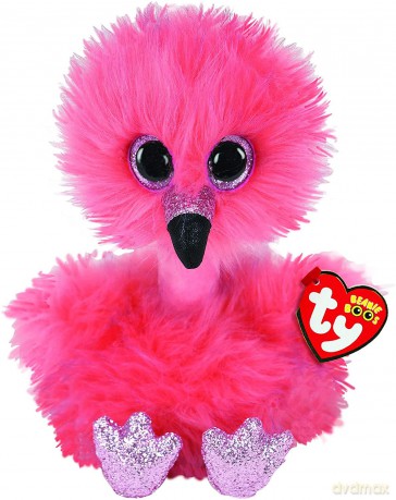 TY BEANIE BOOS Franny flaming z długą szyją 24 cm