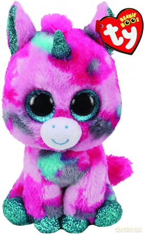 TY BEANIE BOOS Gumball różowo-niebieski jednorożec