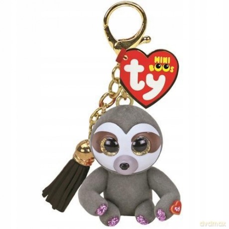 TY BEANIE BOOS Mini Boos Brelok Dangler leniwiec