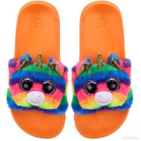 TY FASHION Kapcie GEMMA - jednorożec rozmiar M (32-34)