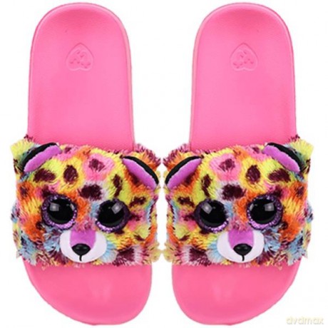 TY FASHION Kapcie GISELLE - lampart rozmiar S (28-31)