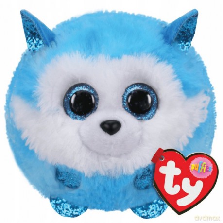 TY PUFFIES Prince niebieski husky