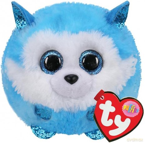 TY PUFFIES Prince niebieski husky