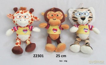 Zwierzęta 3 wzory 25 cm