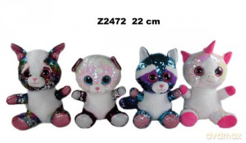 Zwierzęta 4 wzory 22 cm