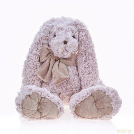 Królik CARLITO pudrowy róż 27 cm
