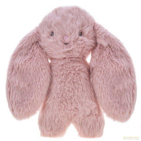 Królik Mimi 25 cm pudrowy róż BEPPE