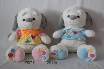 Pies 2 kolory bluza z motylkami