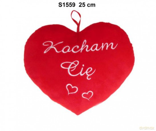 Serce 25 cm Kocham Cię SUN-DAY
