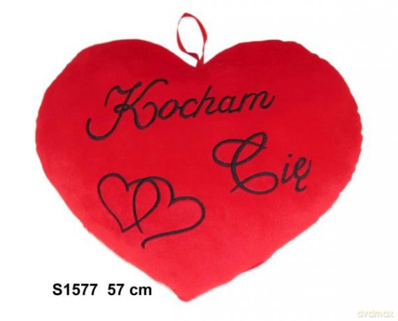 Serce 57 cm Kocham Cię SUN-DAY