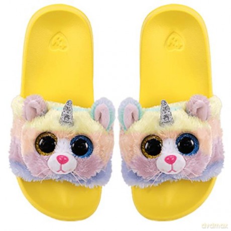 TY FASHION Kapcie HEATHER - kot z rogiem rozmiar S (28-31)