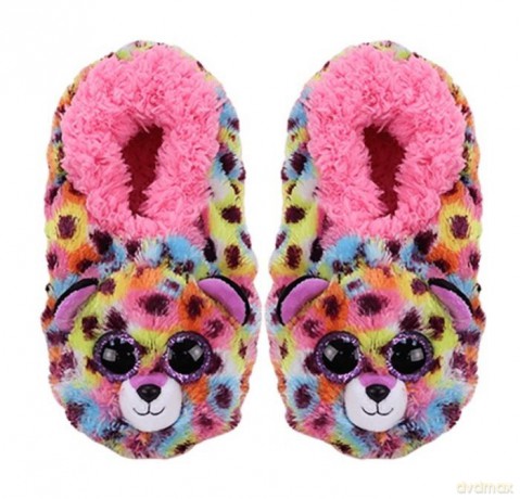 TY Fashion pantofle GISELLE - lampart rozmiar L (36-38 cm)
