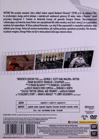 Patton (polski lektor) [DVD]