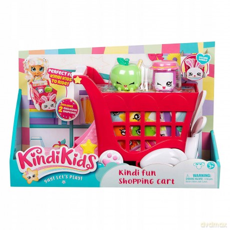 Kindi Kids Wózek zakupowy + akcesoria