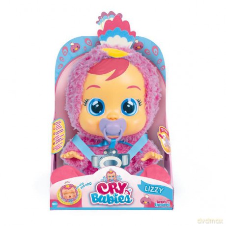 Lalka Bobas płacząca Cry Babies Lizzy