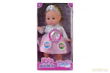 Lalka Natalia Mała Gwiazdeczka 36 cm