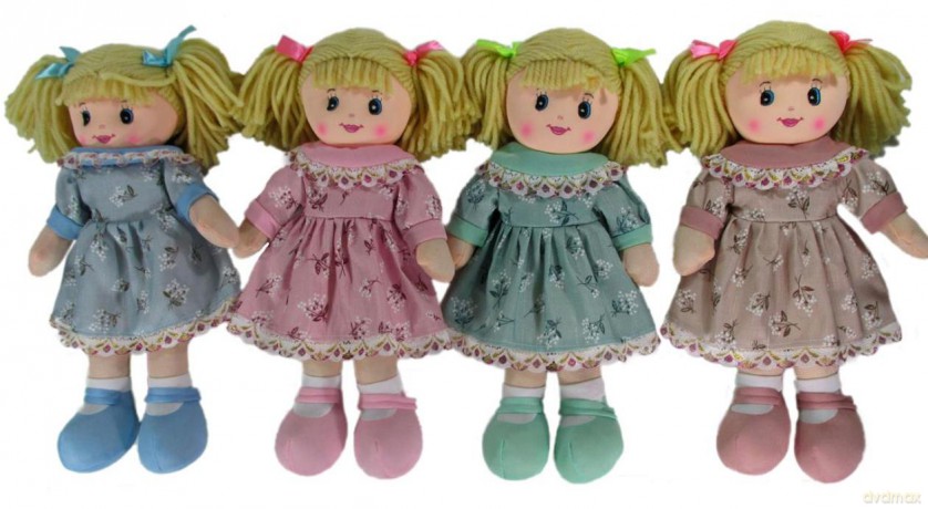 Lalka szmacianka 30 cm 4 wzory