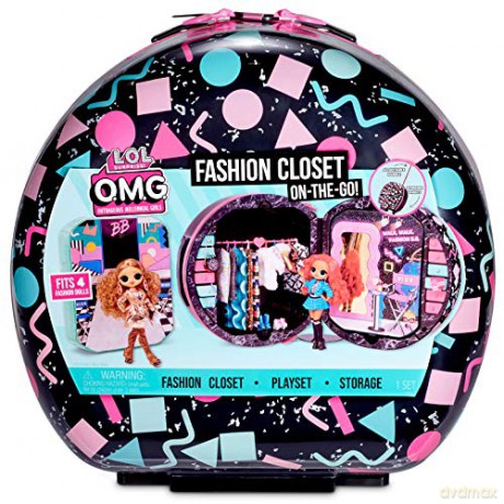 LOL Surprise! OMG Walizka podróżna Szafa Fashion Closet On-The-Go
