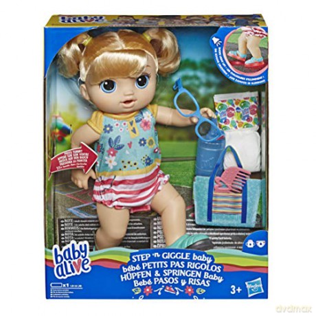 Baby Alive Step n Giggle dziewczynka blondynka HASBRO