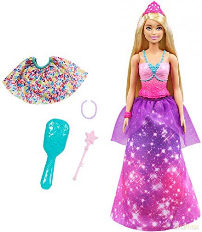 Barbie Dreamtopia 2w1 Księżniczka Syrenia Przemiana MATTEL