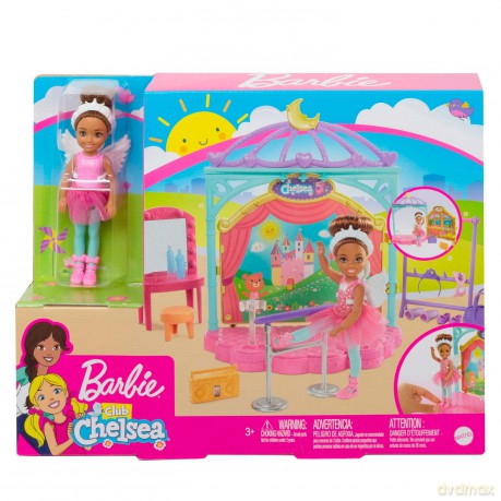 Barbie Lalka Chelsea Szkoła baletowa MATTEL
