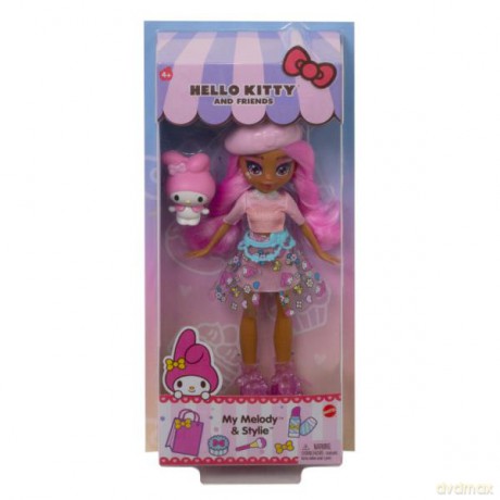 Hello Kitty Lalka My Melody + Style MATTEL