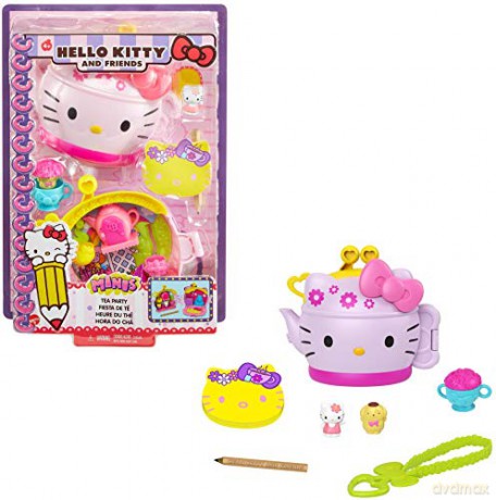 Hello Kitty Zestaw Miniprzygoda Czajniczek Herbatka MATTEL