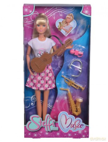 Lalka Steffi instrumentalistka Simba