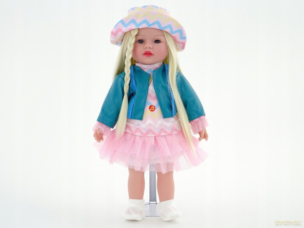 Lalka stylowa 45 cm w letniej sukience w pudełku ADAR