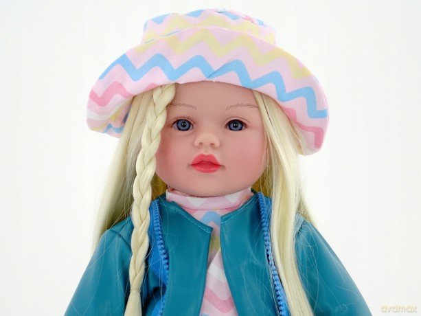 Lalka stylowa 45 cm w letniej sukience w pudełku ADAR