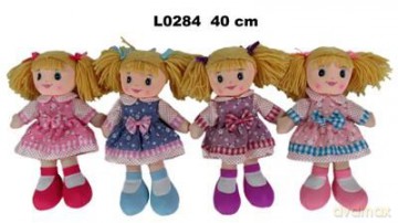 Lalka szmacianka 4 wzory 40 cm (wysyłka losowa)