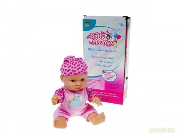 Lalka winylowa 24 cm 6-dźwięków 3 wzory