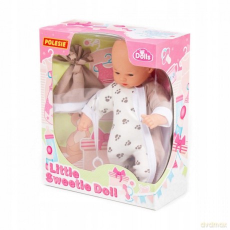 Polesie Bobas miękki Miły 28 cm ze smoczkiem w pudełku