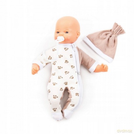 Polesie Bobas miękki Miły 28 cm ze smoczkiem w pudełku