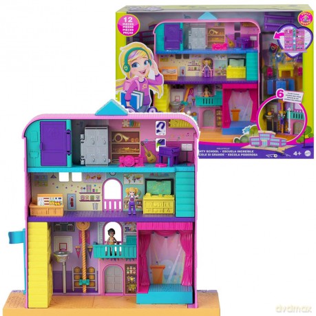 Polly Pocket Pollyville Szkoła zestaw MATTEL