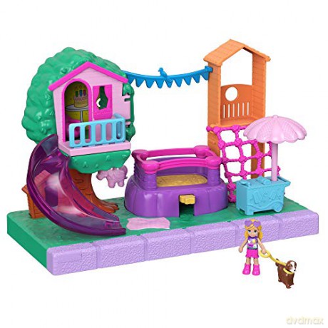 Polly Pocket Wakacyjny zestaw Przygoda na placu zabaw MATTEL