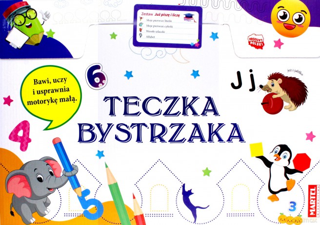 Teczka bystrzaka - Zestaw - Już piszę i liczę [KSIĄŻKA]