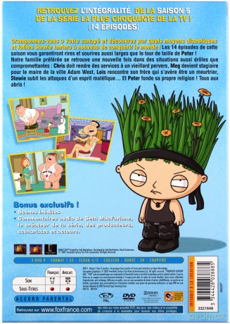 Family Guy Season 5 (Głowa rodziny) [3DVD]